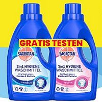 Sagrotan 2 in 1 Hygiene Waschmittel gratis ausprobieren