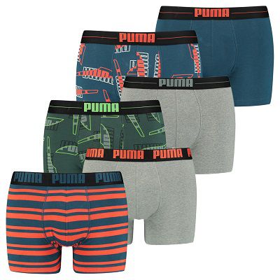 6er Pack Puma Heritage Formstripe AOP Herren Boxershorts für 31,89€ (statt 45€)