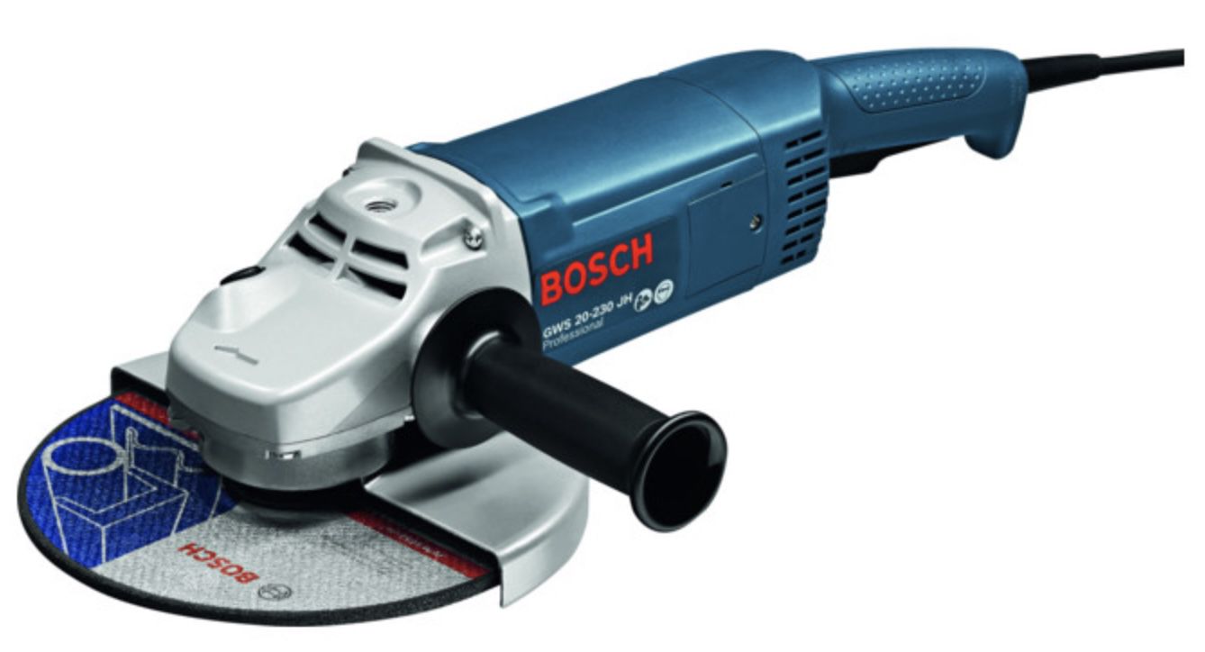 Bosch Professional Winkelschleifer GWS 20 230 JH mit 2.000 Watt & 230mm Scheiben Ø für 72,65€ (statt 115€)