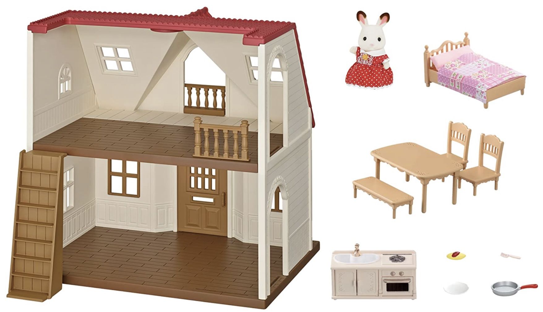 Sylvanian Families L5303 Starter Haus   Puppenhaus für 12,69€ (statt 33€)