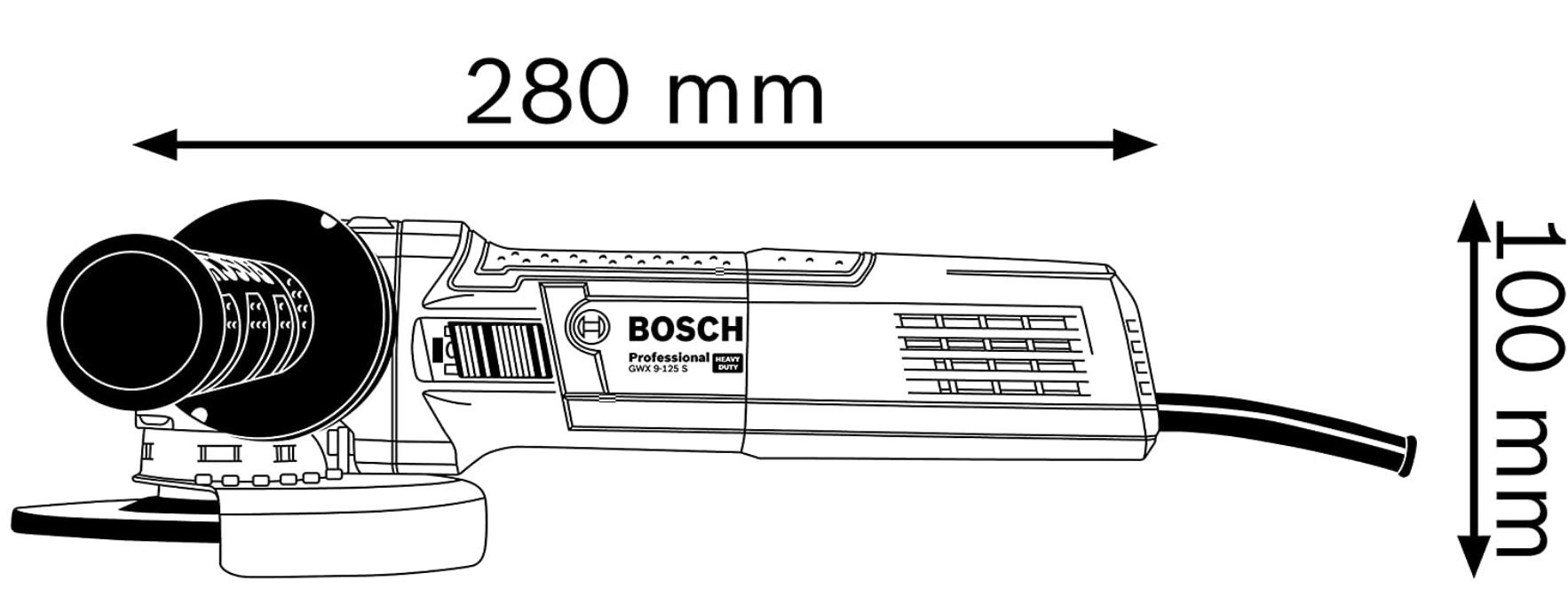 Bosch Professional Winkelschleifer GWX 750 125 mit Scheiben Ø 125 mm für 109,94€ (statt 134€)