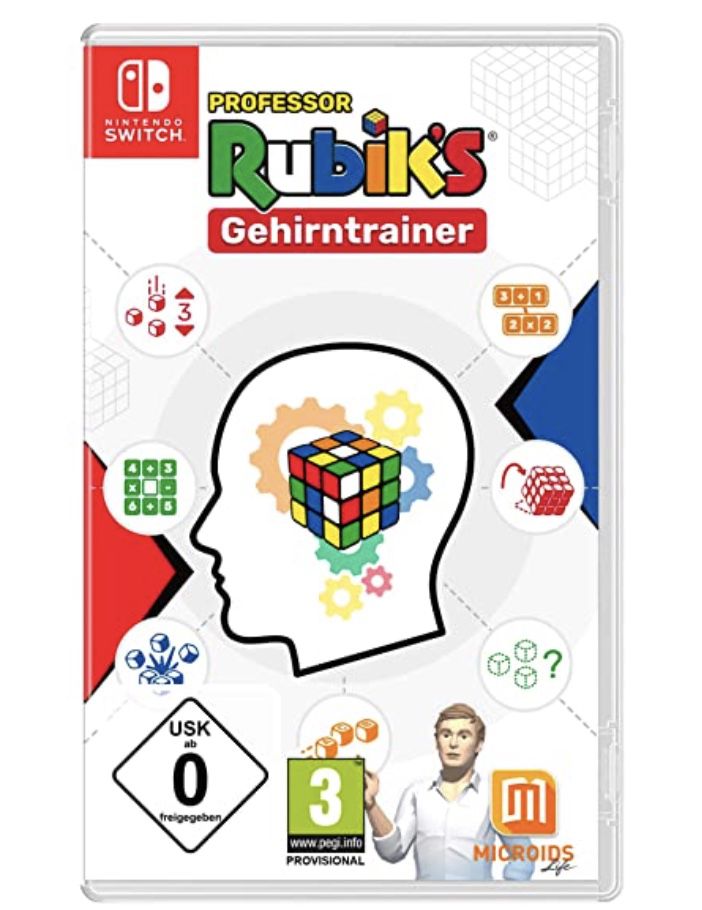 Professor Rubiks Gehirntrainer (Switch) für 17,99€ (statt 22€)   Prime