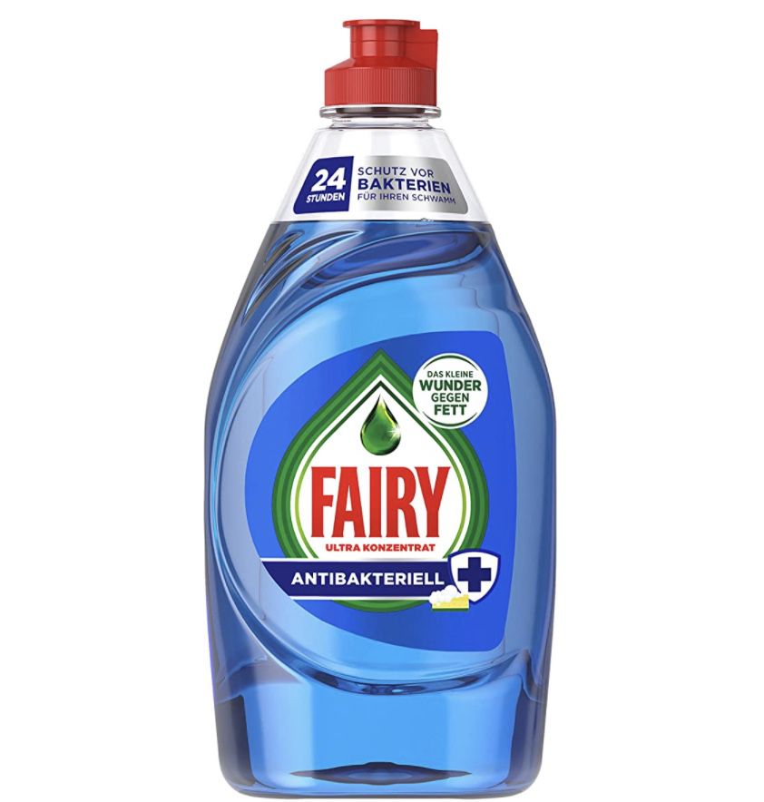 Fairy Antibakteriell Handgeschirrspülmittel für 0,82€ (statt 1,69€)   Prime Sparabo