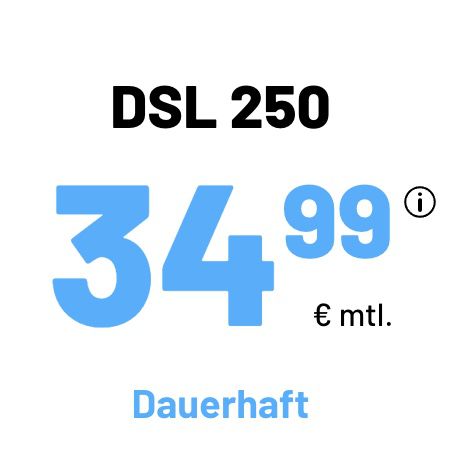 Sim.de: 1&#038;1 DSL Angebote dauerhaft reduziert &#8211; z.B. DSL 250 für 34,99€ mtl.