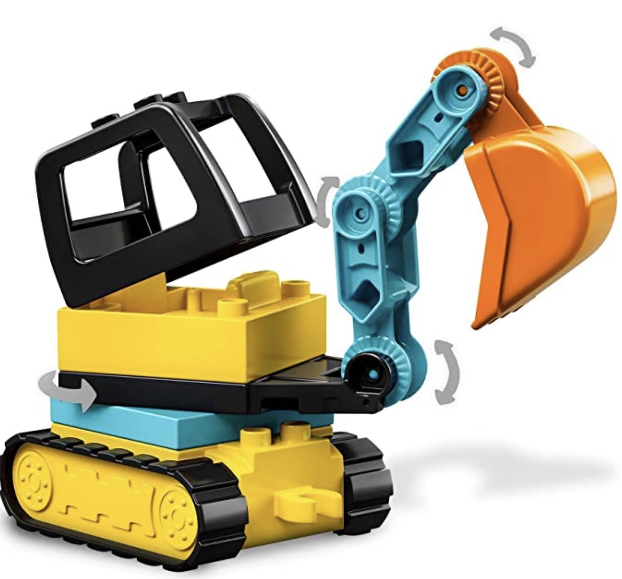 LEGO DUPLO Bagger und Laster Spielzeug mit Baufahrzeug ab 13,49€ (statt 19€)   Prime