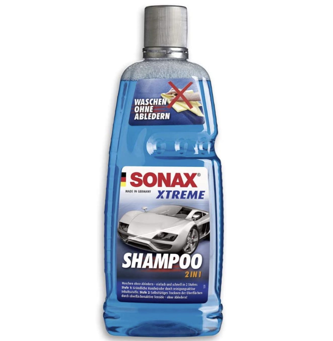 Sonax Xtreme Shampoo 2 in 1 Autoshampoo Konzentrat ohne Abledern für 7,60€ (statt 10€)