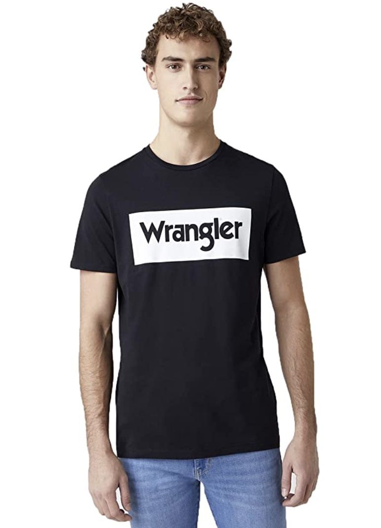 Wrangler Shortsleeve Logo T Shirt für 9,97€ (statt 17€)   Prime