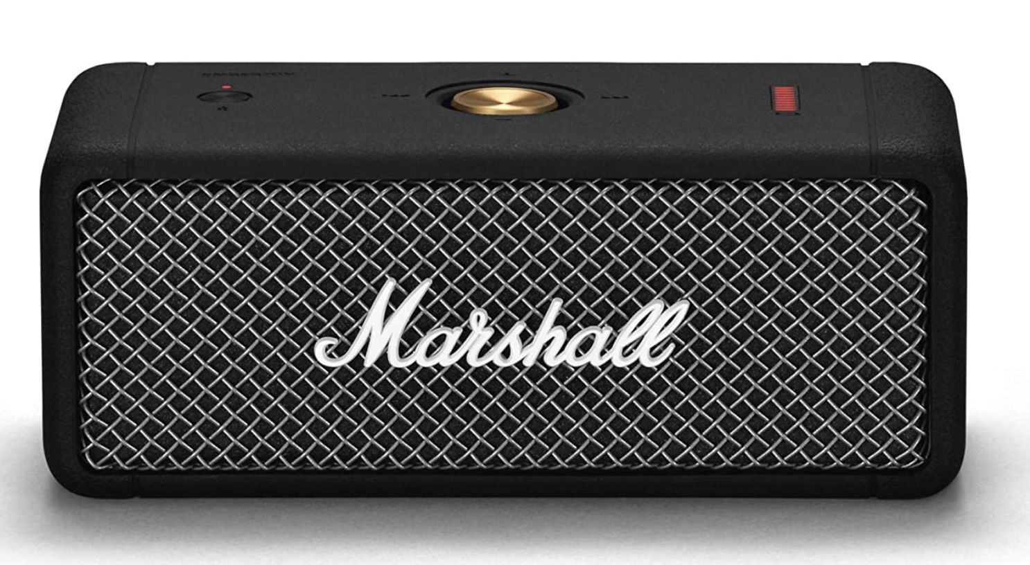 Marshall Emberton Tragbarer Lautsprecher in Schwarz für 103,35€ (statt 115€)