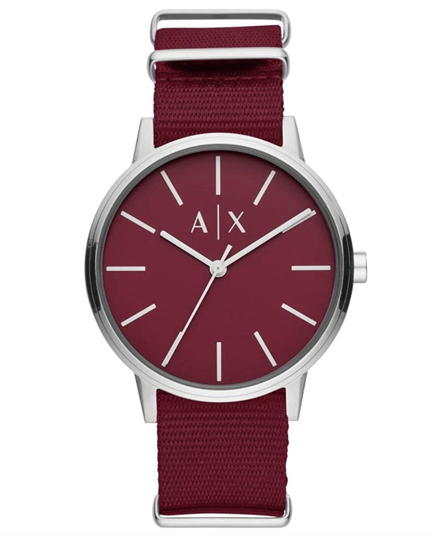 Armani Exchange AX2711 Herren Analog Quarz Uhr mit Nylon Armband für 47,60€ (statt 68€)