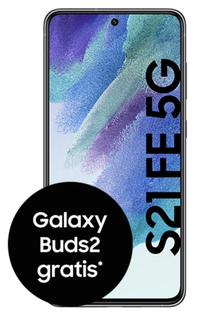 Samsung Galaxy S21 FE 5G mit 128GB + Galaxy Buds2 für 4,95€ + Vodafone Allnet Flat mit 15GB LTE für 34,99€ mtl.