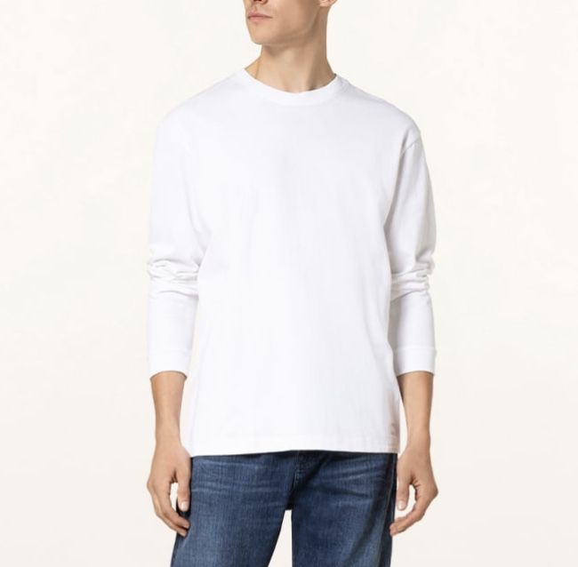 Tommy Jeans Langarmshirt in Weiß oder Beige ab 16,99€ (statt 55€)