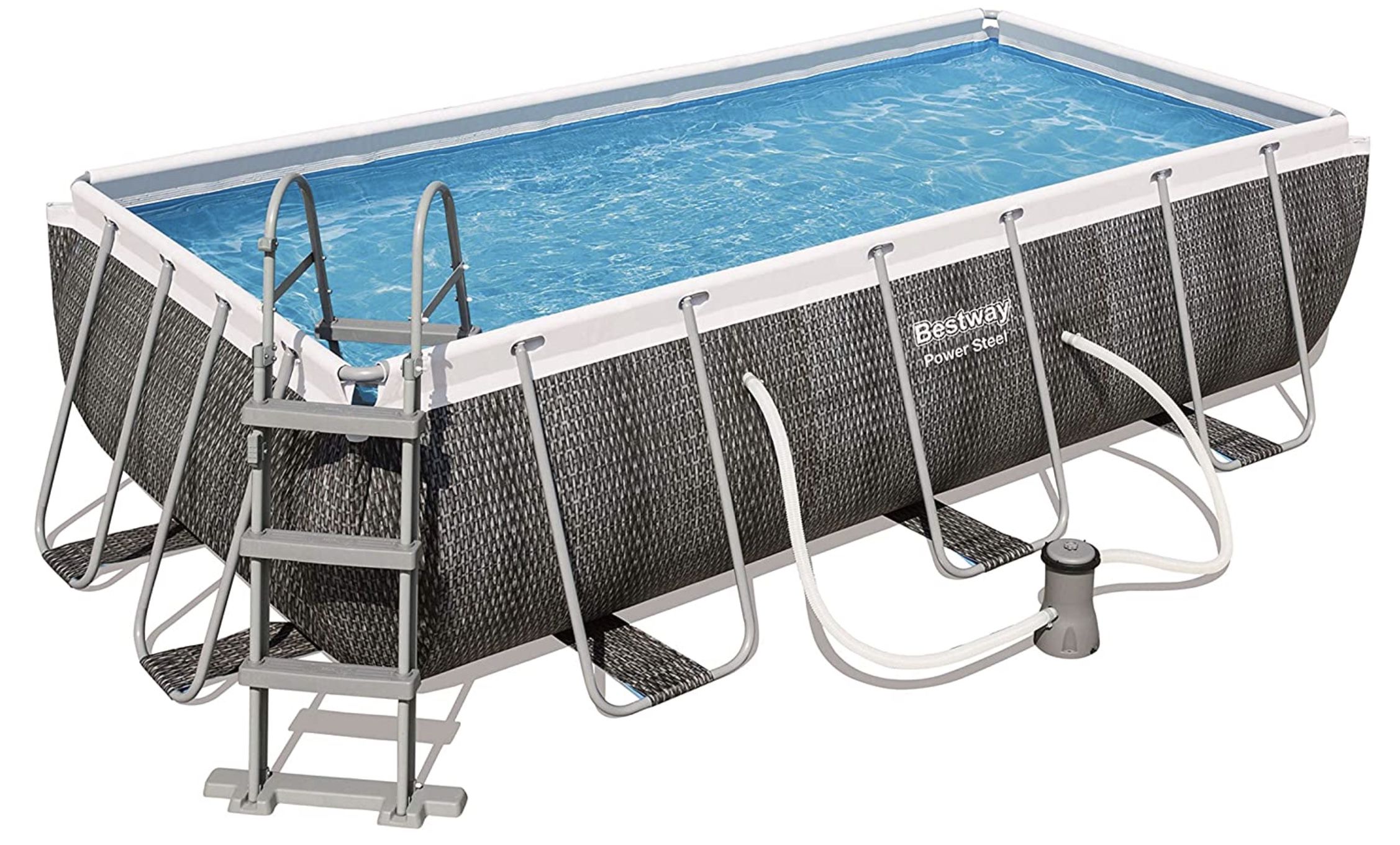 Bestway Power Steel Deluxe Pool Set (404 x 201 x 100 cm) für 294,95€ (statt 371€)