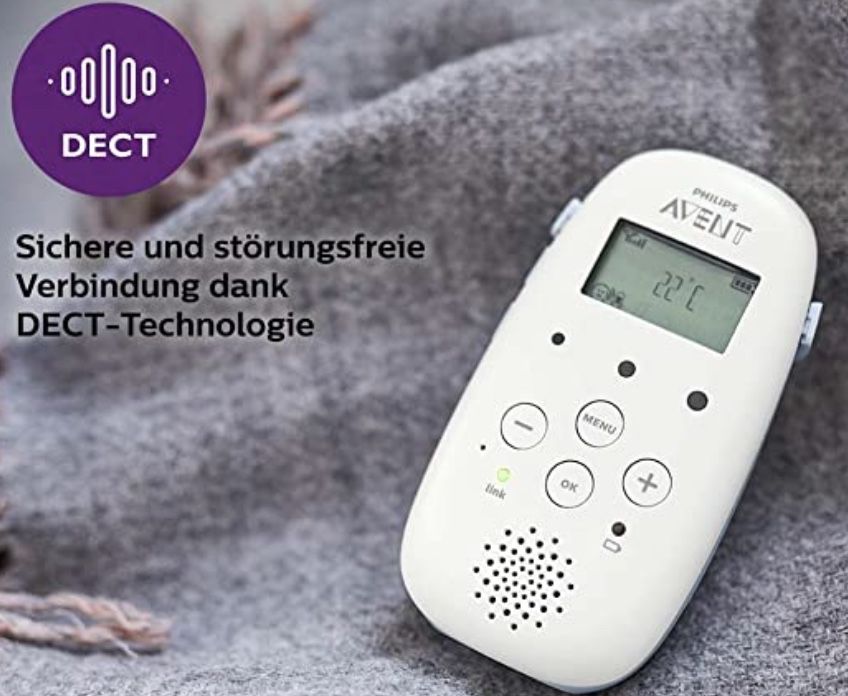 Philips Avent Audio Babyphone SCD713/26 mit DECT für 77,89€ (statt 100€)