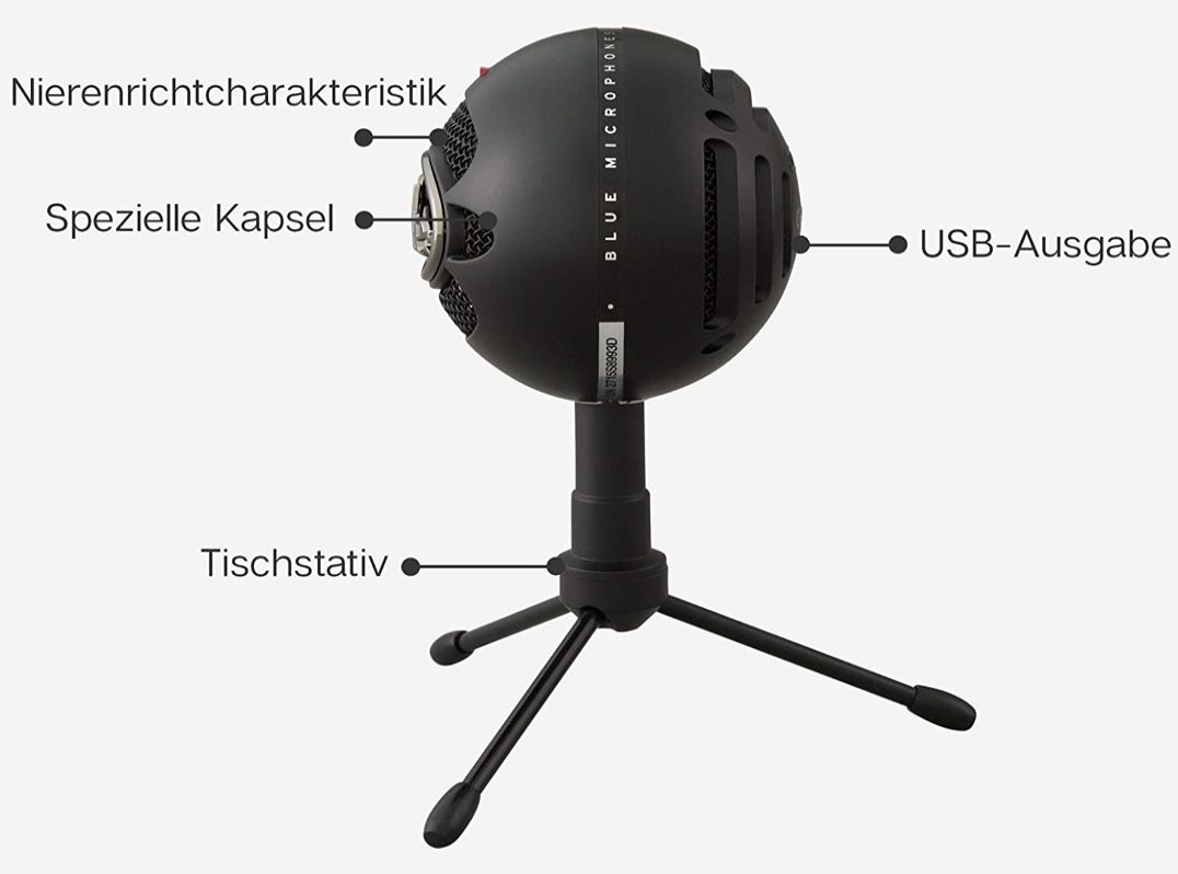 Blue Microphones Snowball iCE Plug n Play USB Mikrofon für 35,64€ (statt 47€)