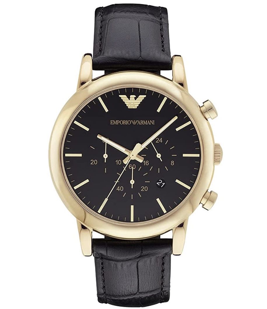 Emporio Armani Herren Chronograph Armbanduhr für 112,83€ (statt 137€)