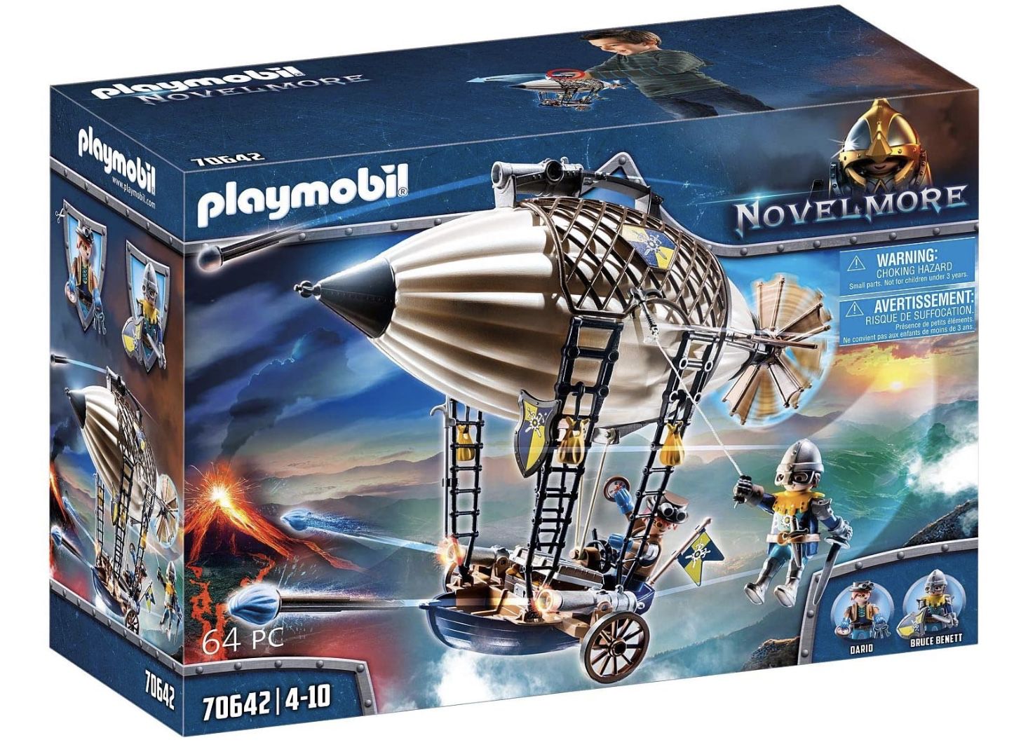 PLAYMOBIL 70642 Novelmore   Darios Zeppelin für 19,99€ (statt 27€)