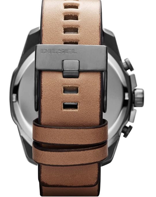 Diesel Herren Mega Chief Armbanduhr mit 59mm Gehäusegröße für 101,15€ (statt 130€)