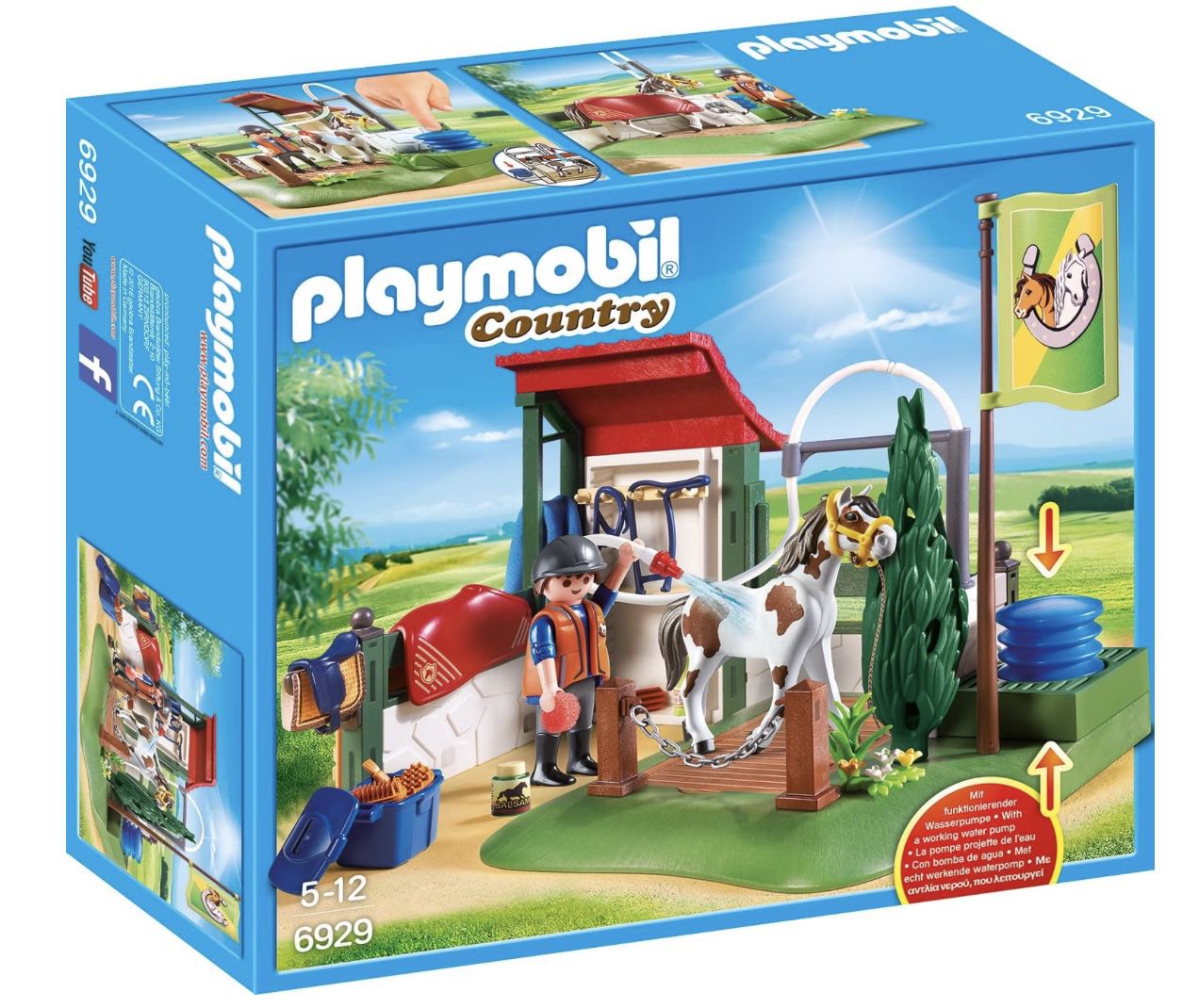 PLAYMOBIL Country 6929   Pferdewaschplatz für 11,67€ (statt 16€)   Prime