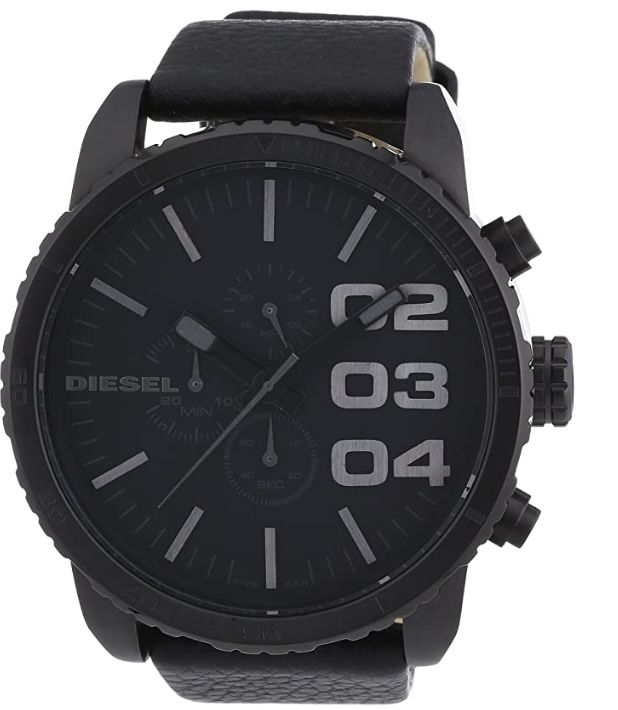 Diesel Herren Double Down Chronograph Edelstahluhr für 89,62€ (statt 120€)