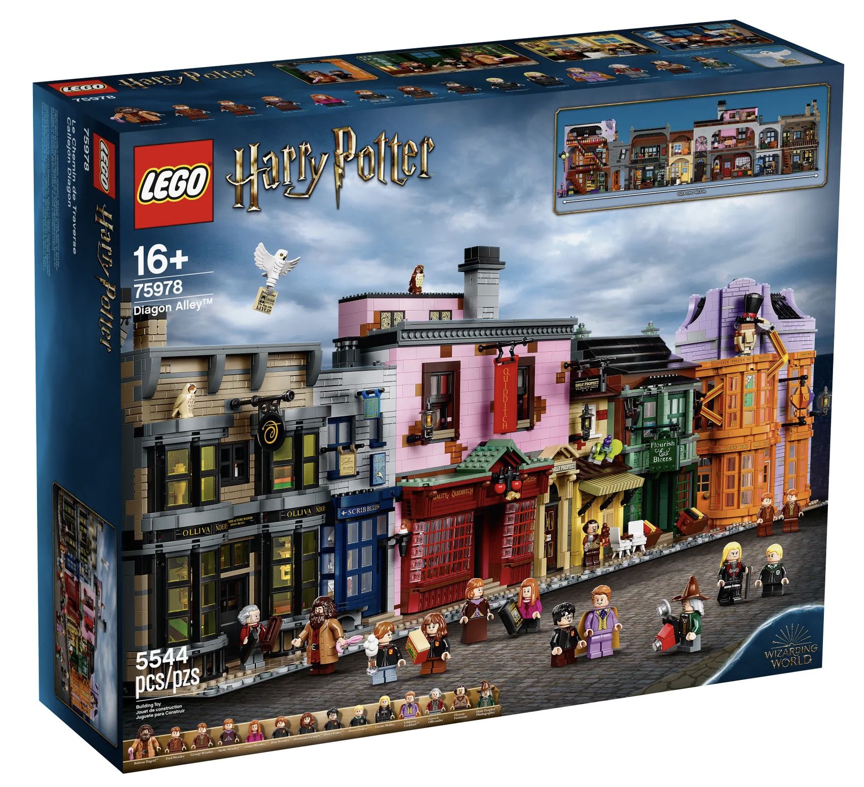 LEGO Harry Potter &#8211; Winkelgasse (75978) für 399,99€ (statt 590€)