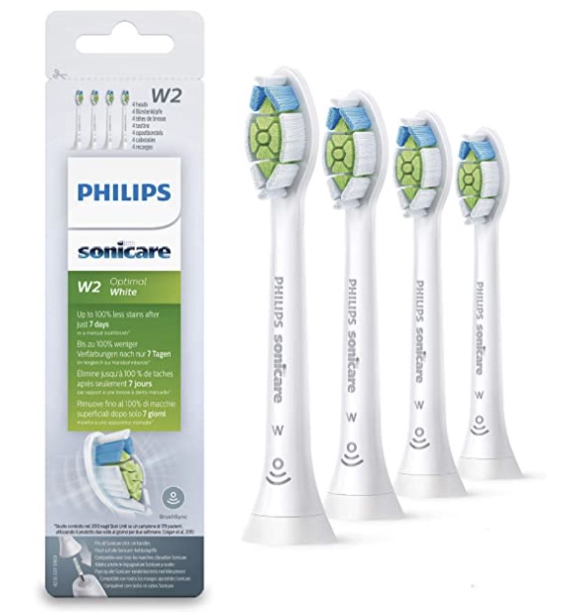 4er Pack Philips Sonicare Original Aufsteckbürste Optimal White ab 15€ (statt 19€)   Prime Sparabo