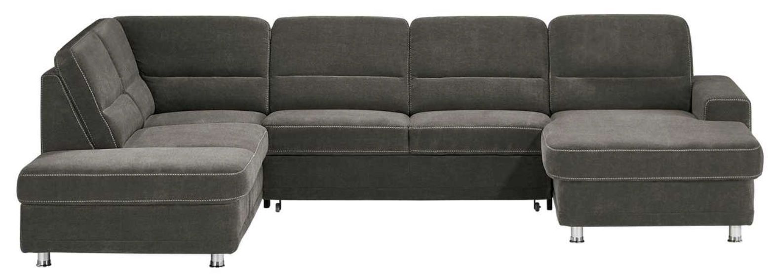 meinSofa Wohnlandschaft Carina in Grau Braun für 1.199€ (statt 1.599€)