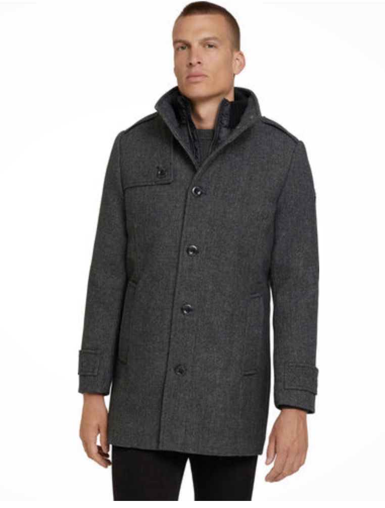 Tom Tailor Mantel mit Wollanteil & Innenjacke für 69,99€ (statt 120€)