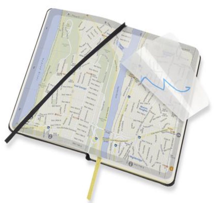 Moleskine City Notizbuch mit New York Stadtplänen für 2,40€ (statt 16€)