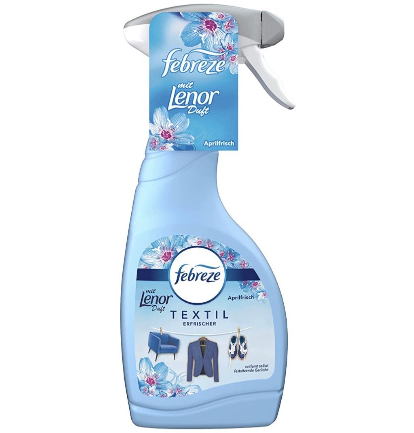 4x Febreze Textilerfrischer Lenor Aprilfrisch je 500ml ab 1,83€ (statt 10€)   Prime Sparabo