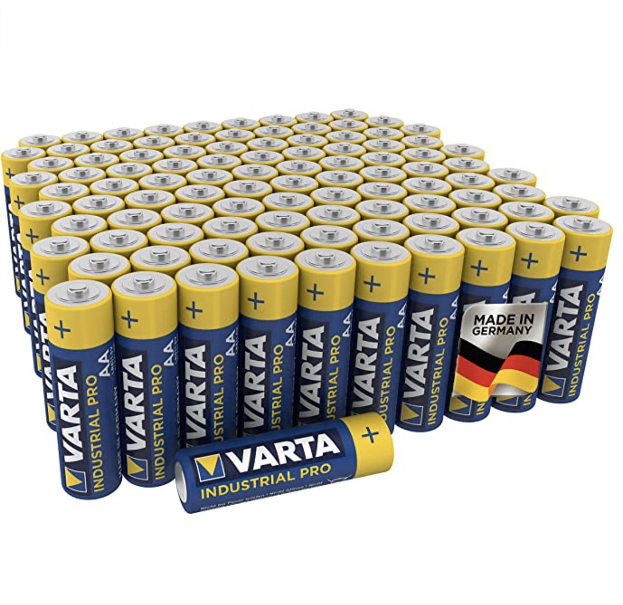 100er Pack VARTA Industrial Batterie AA Mignon Alkaline Batterien LR6 ab 23,52€ (statt 30€) &#8211; Prime Sparabo