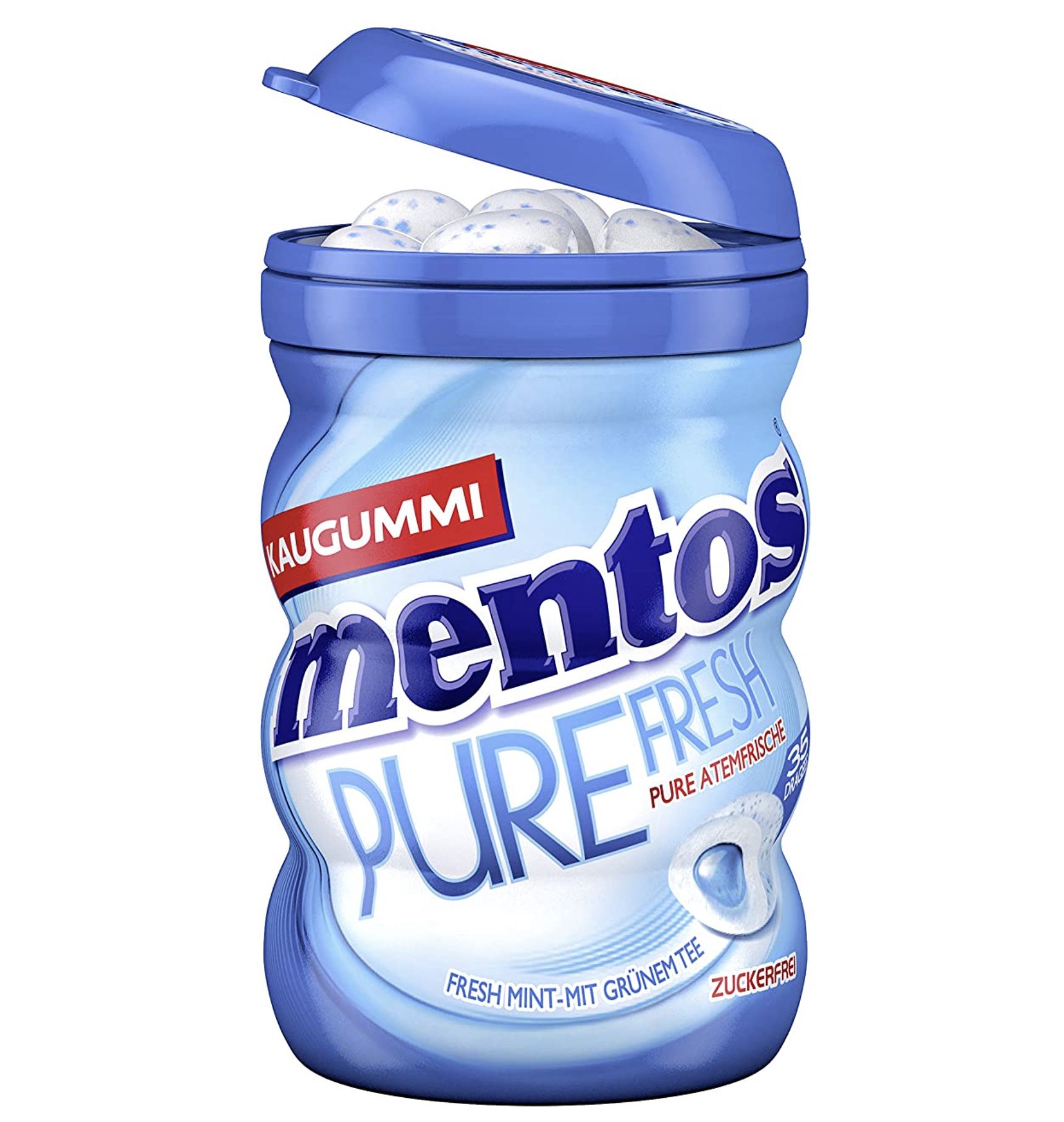 6x Mentos Kaugummi Pure Fresh Mint zuckerfrei ab 12,23€ (statt 15€)   Prime Sparabo