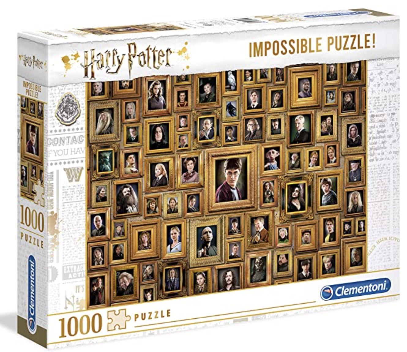 Clementoni 61881 Impossible Puzzle Harry Potter mit 1.000 Teilen für 6,61€ (statt 14€)