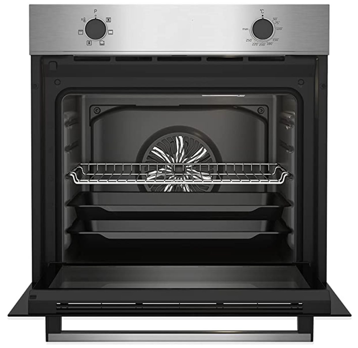 Beko Einbaubackofen BBIE12000X mit Halogenbeleuchtung & SteamShine für 213,95€ (statt 272€)