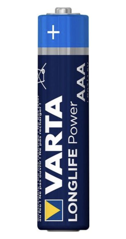 10er Pack VARTA Longlife Power Alkaline Batterie AAA Micro LR03 für 3,36€ (statt 7€)   Prime oder OTTO Liefer Flat