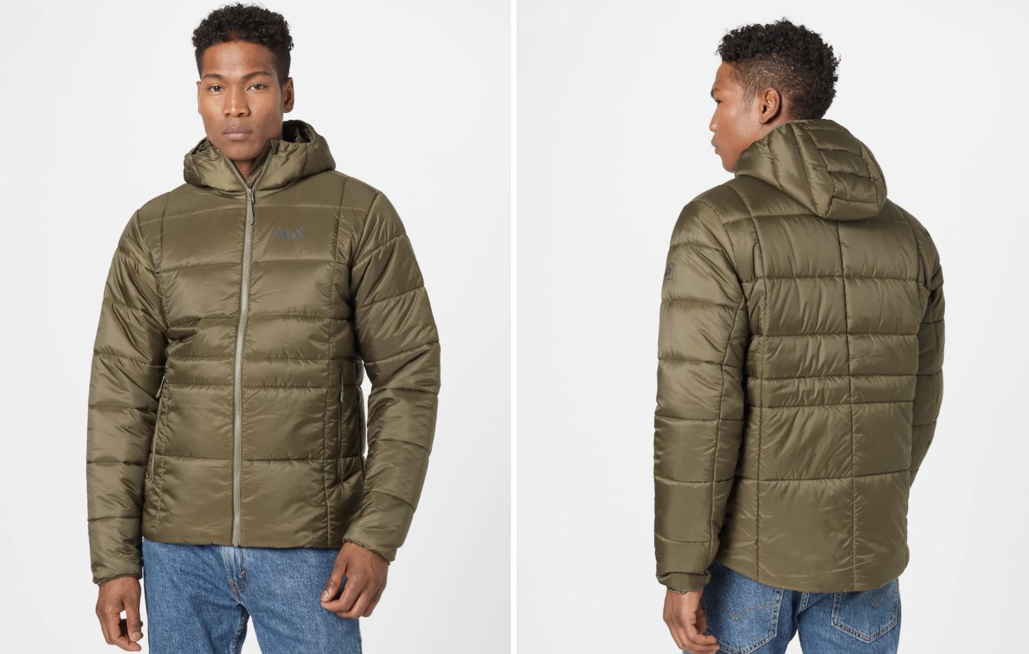 Jack Wolfskin Argon Thermic Jacke in Khaki für 59,94€ (statt 108€)