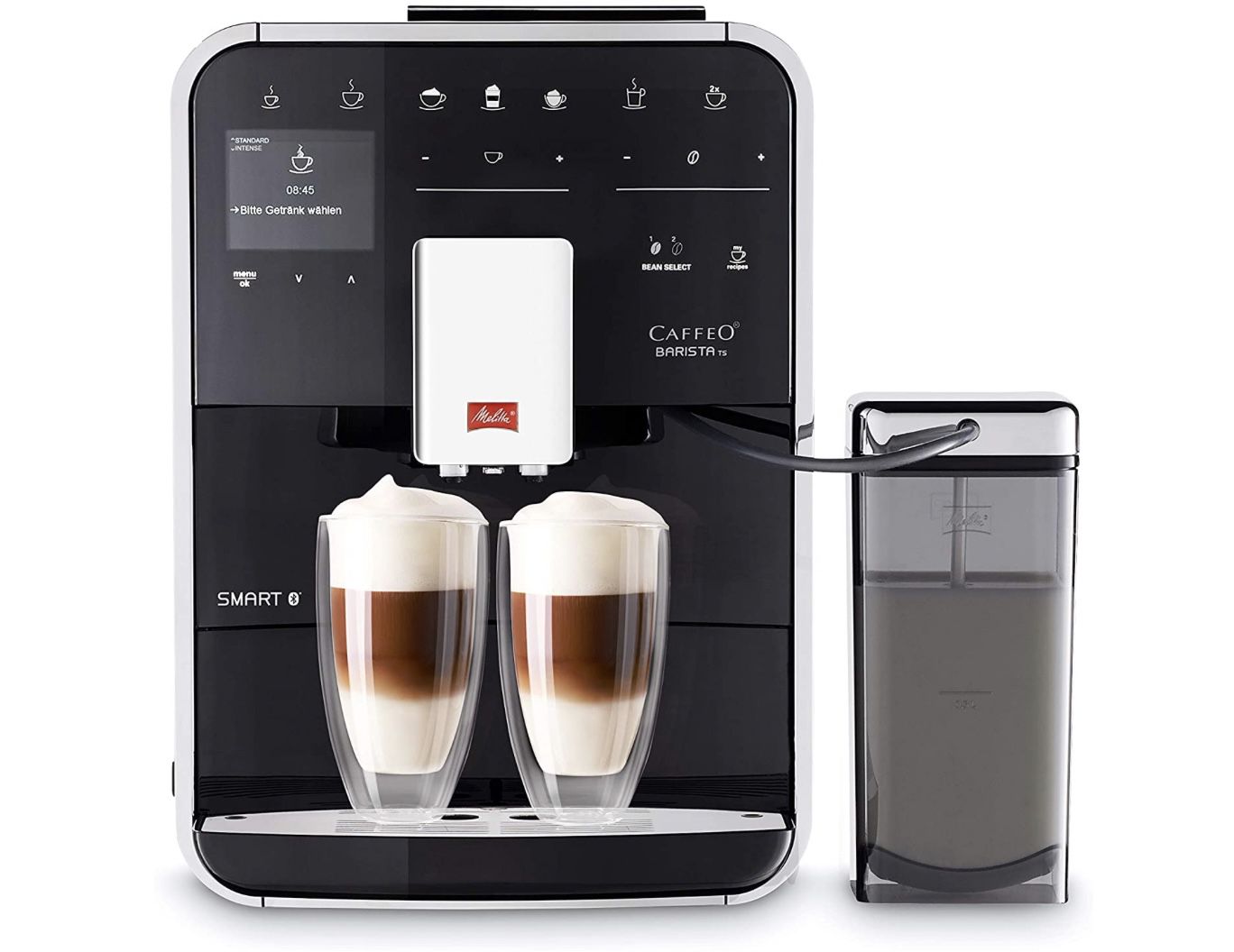 Melitta F850 102 Caffeo Barista TS Smart Kaffeevollautomat mit Milchbehälter für 619,68€ (statt 789€)