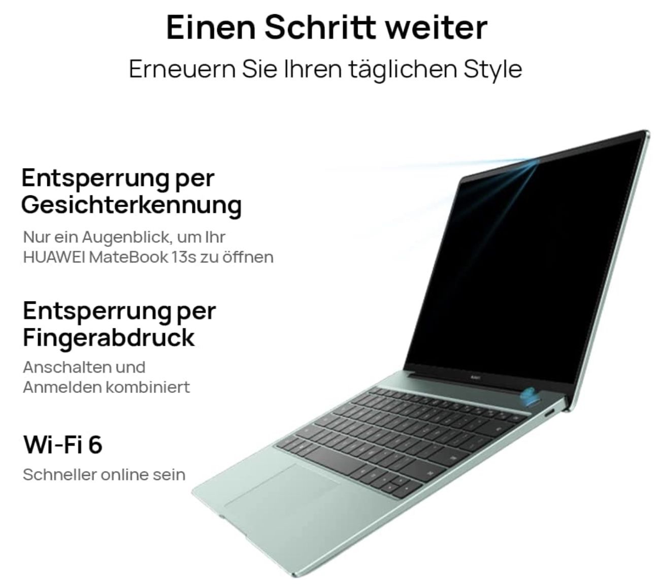 HUAWEI MateBook 13s Laptop mit 13 Zoll, 512GB & Touch Display für 999€ (statt 1.100€)