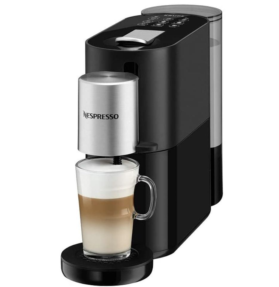 Krups XN8908 Nespresso Atelier Kaffeekapselmaschine mit Milchaufschäumsystem direkt in der Tasse für 235,99€ (statt 270€)