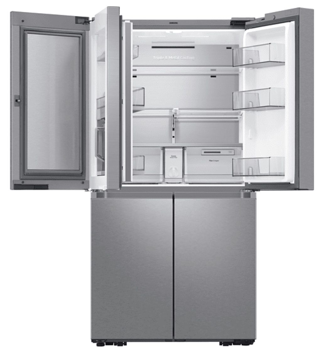 Samsung RF65A977FSR French Door mit Family Hub & Frisch­was­ser­an­schluss für 2.519,40€ (statt 3.049€)