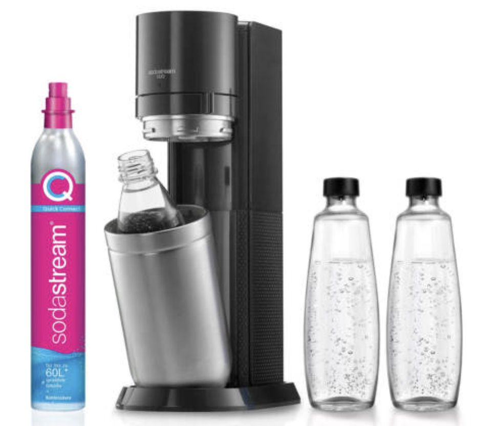 SodaStream Duo Wassersprudler inkl. Reservezylinder &#038; 3 Flaschen ab 79,99€ (statt 95€)