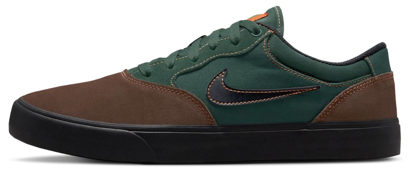 Nike SB Chron 2 Lowcut Sneaker in Grün Braun für 52,73€ (statt 65€)