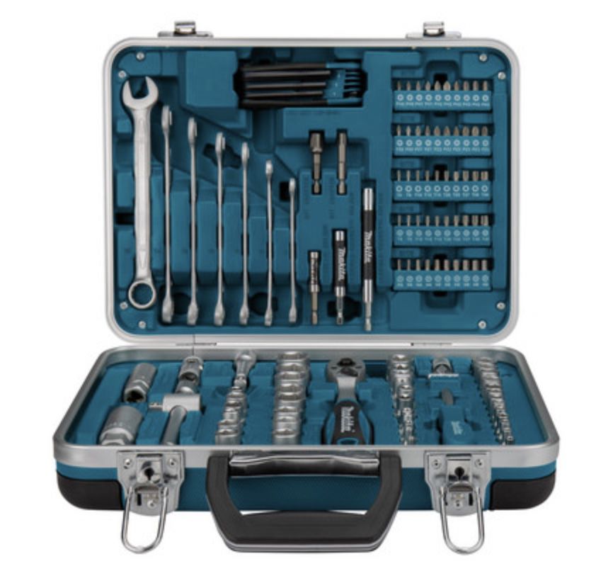 Makita P 90635 Werkzeugset 118 tlg. für 75,90€ (statt 91€)