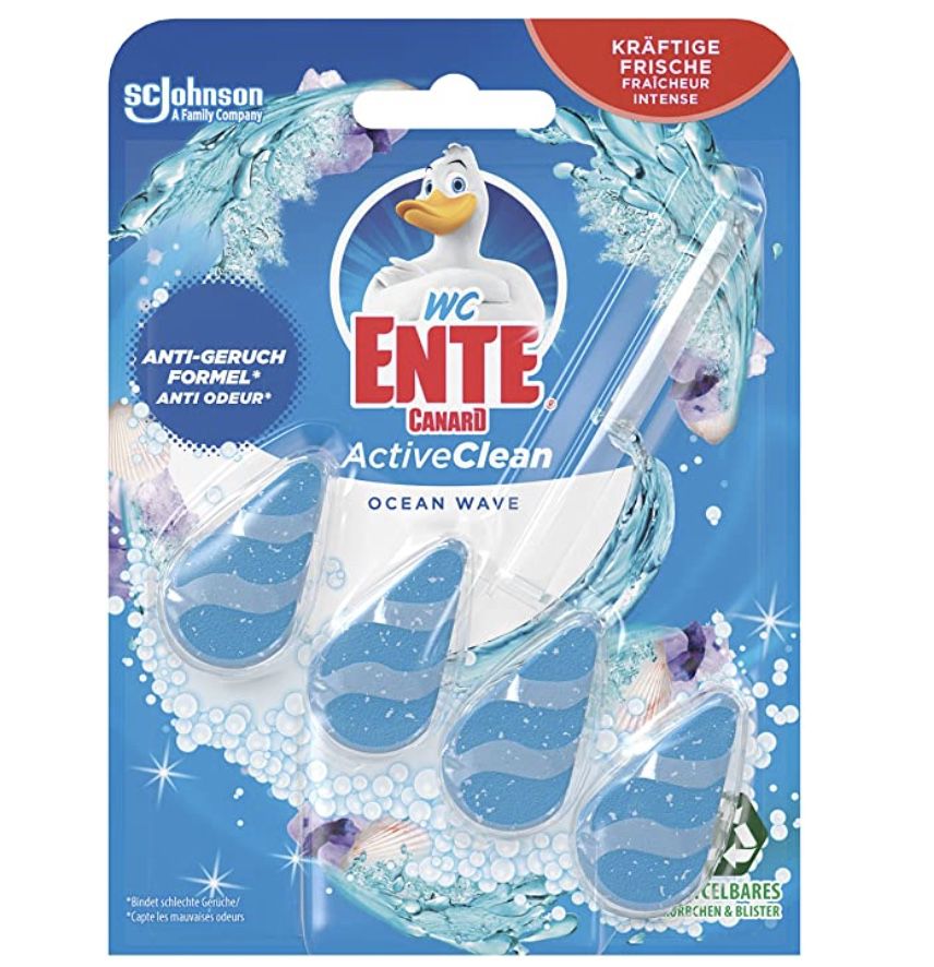 WC Ente Active Clean für 0,92€ (statt 1,15€)   Prime Sparabo