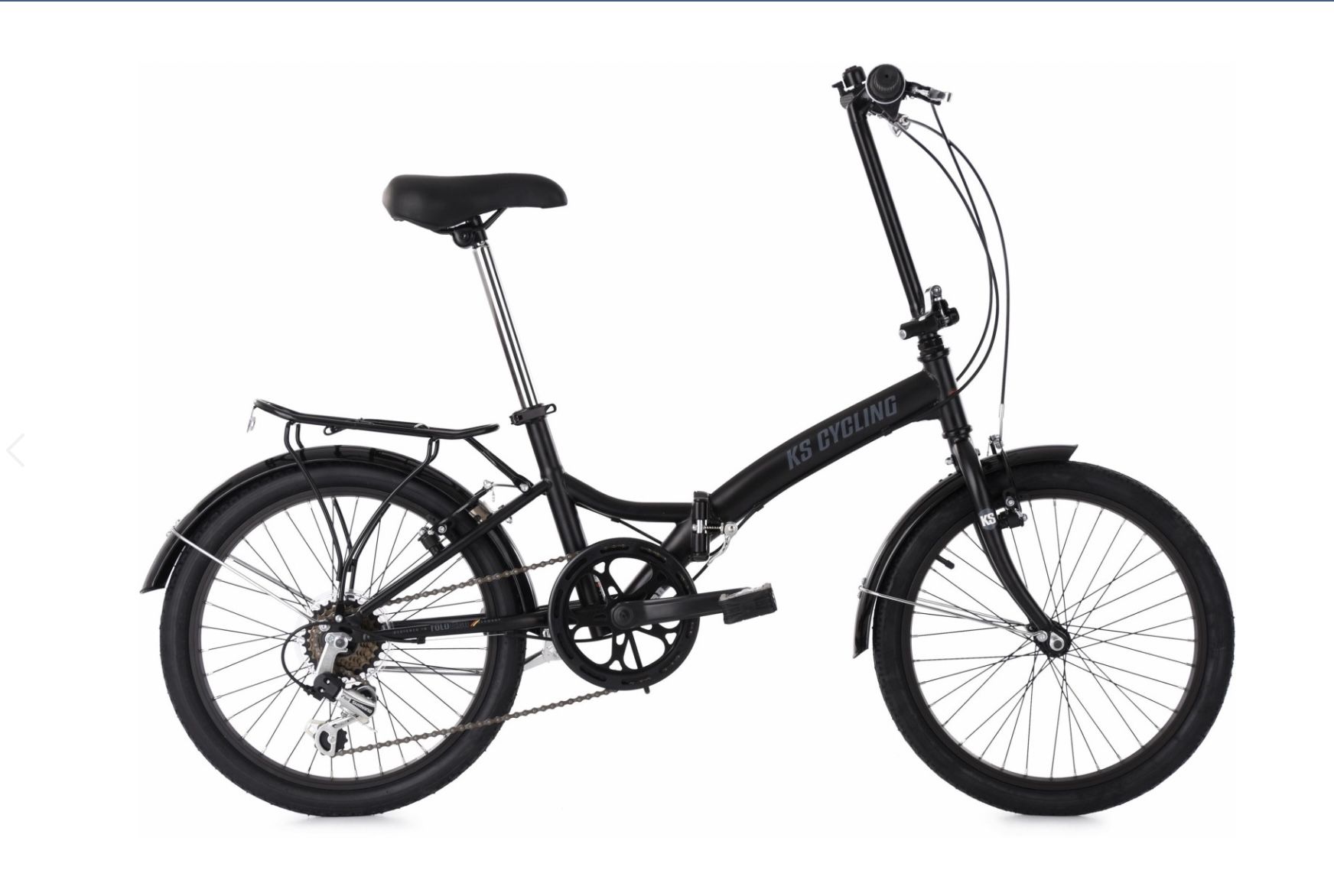 Ks-cycling Faltrad Schwarz Ca. 20 Zoll für 180€ (statt 200€)
