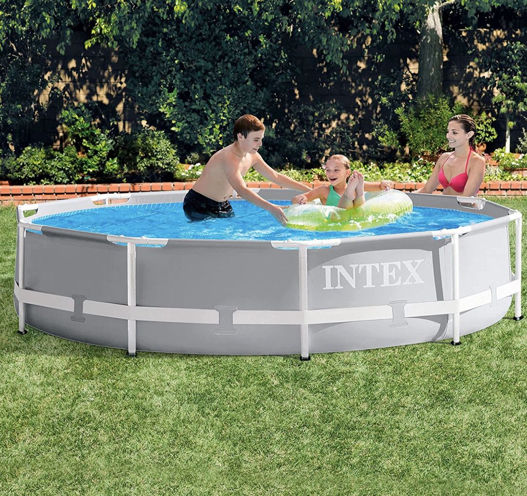 INTEX 26702NP Schwimmbecken Prism Frame Pools 3,05 x 0,76 m mit Filterpumpe für 107,49€ (statt 130€)