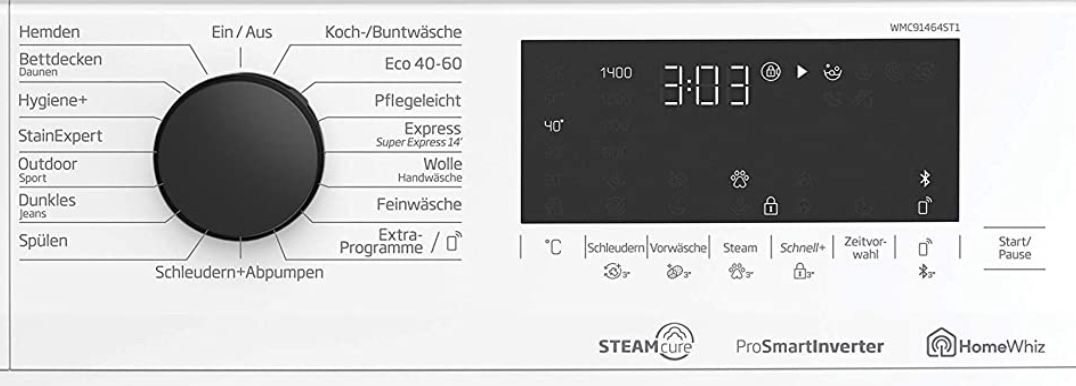 Beko WMC91464ST1 Waschmaschine mit Bluetooth für 404,40€ (statt 480€)