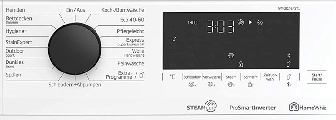 Beko WMC91464ST1 Waschmaschine mit Bluetooth für 387,99€ (statt 475€)