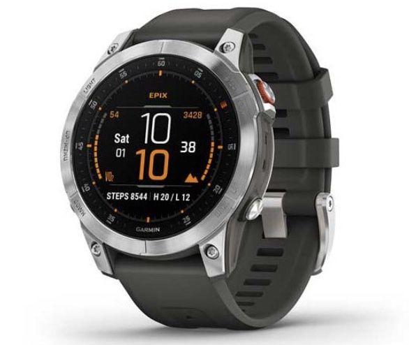 Garmin Epix Generation 2 Slate Steel Smartwatch + Jabra Elite 7 Active für 749€ (statt 868€)