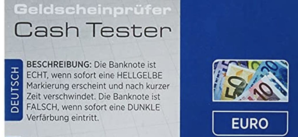 Genie Quicktester Geldscheinprüfstift für 1,46€ (statt 5€)   Prime