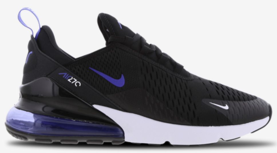 Nike Air Max 270 ESS in Black Purple für 119,99€ (statt 150€)